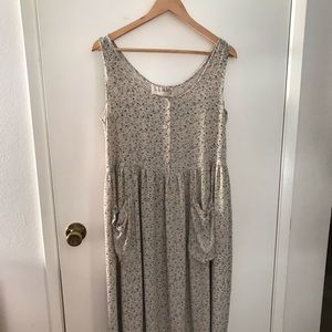 Vintage sleeveless prairie dress